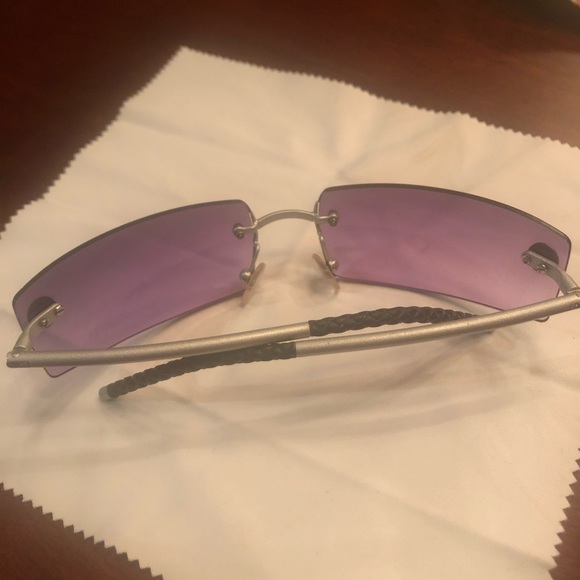 Authentic Vintage Chanel Sunglasses with case - Picture 4 of 8